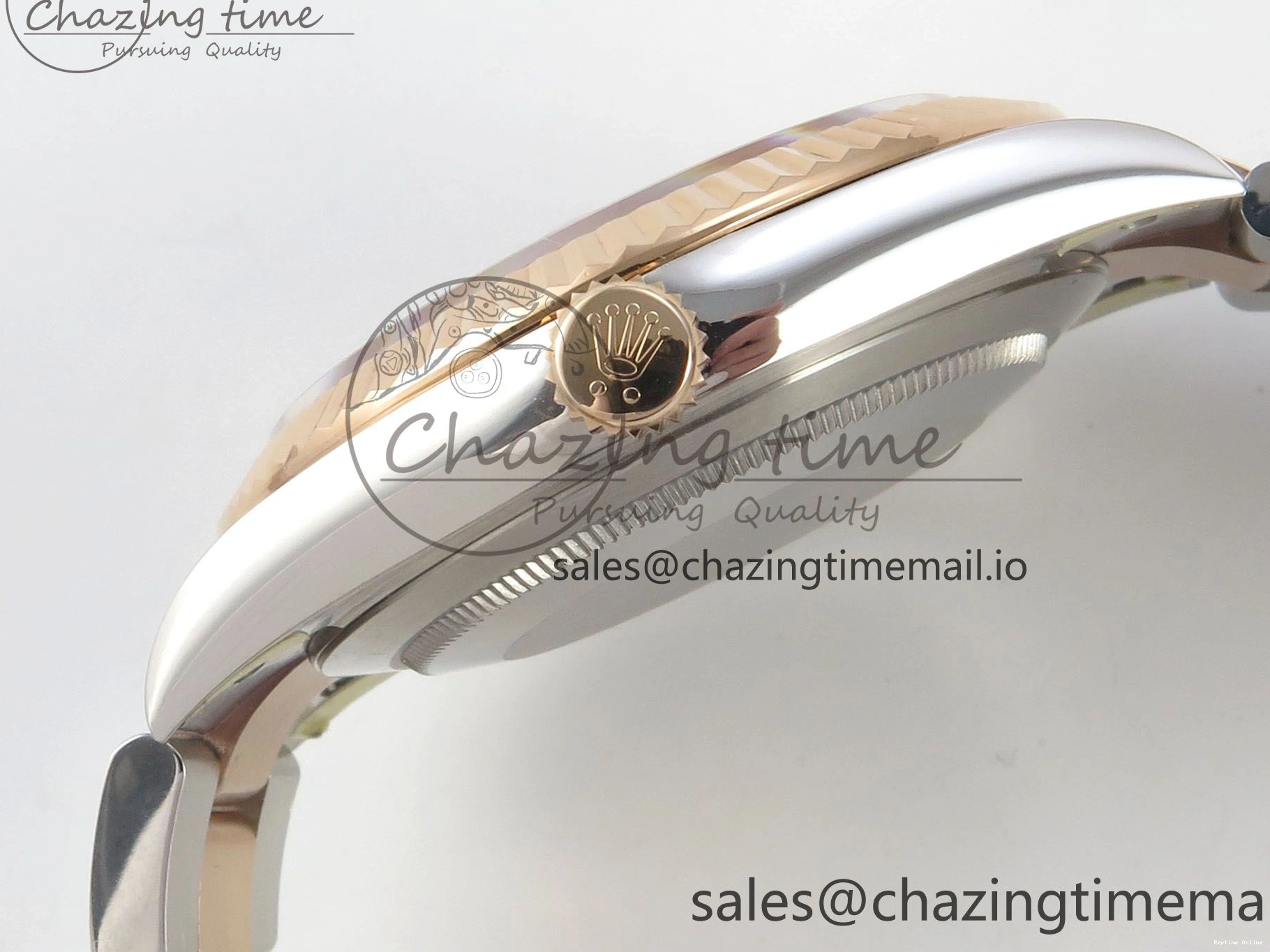 0127 Sporty DateJust 41 126331 SS RG ARF 1:1 Best Edition RG Stick Dial on Oyster Bracelet SH3235 (Weighted) 197